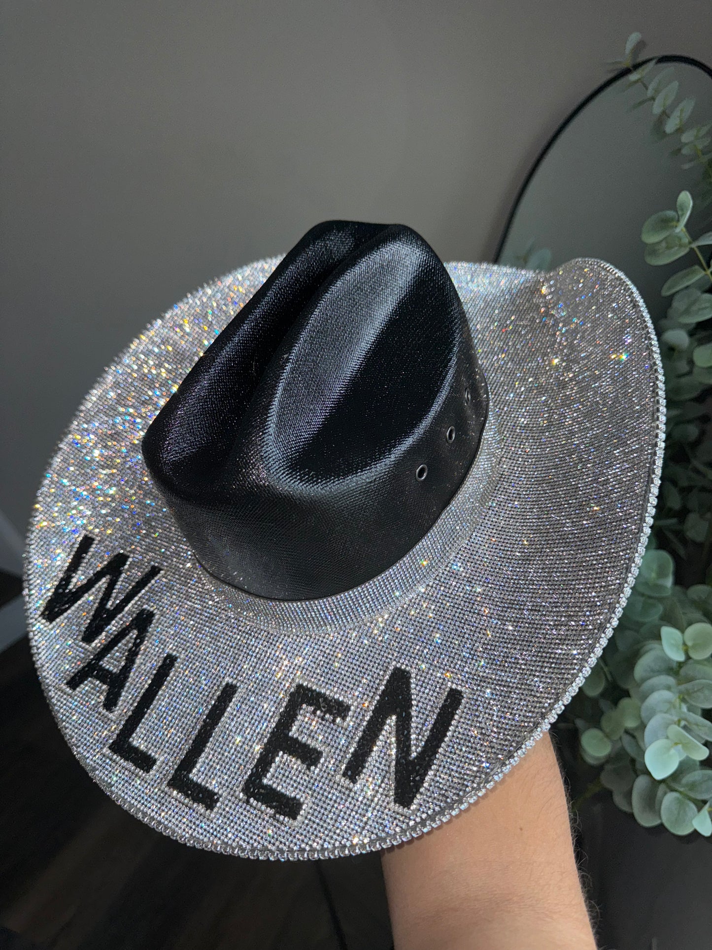 Morgan "Wallen" Custom Rhinestone cowgirl hat