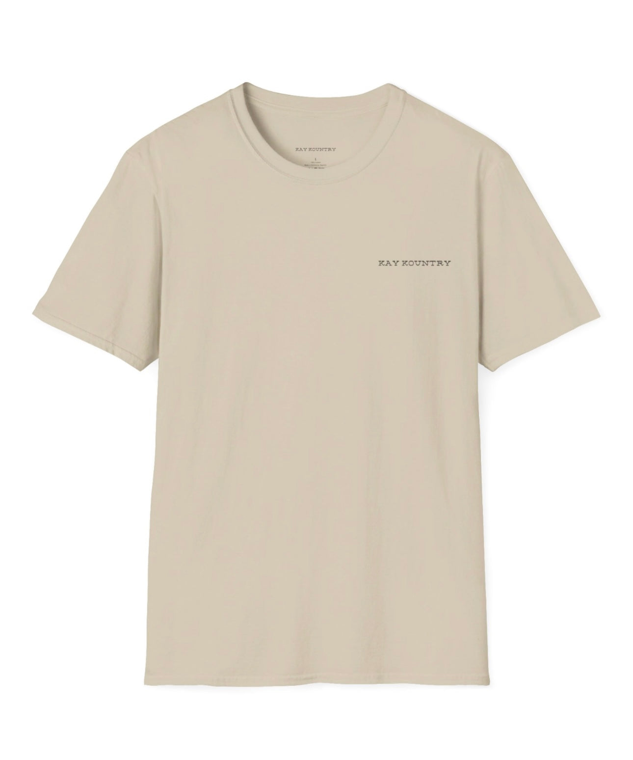 Branded Short Sleeve (tan)